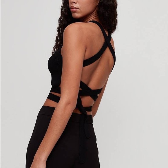 SOLD Wilfred cayenne knit top - Picture 2 of 5